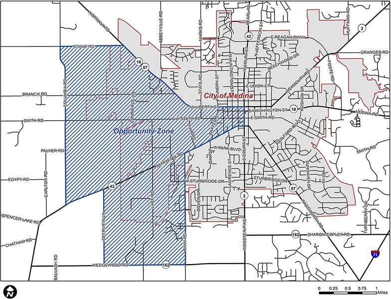 Opportunity Zone Map City of Medina