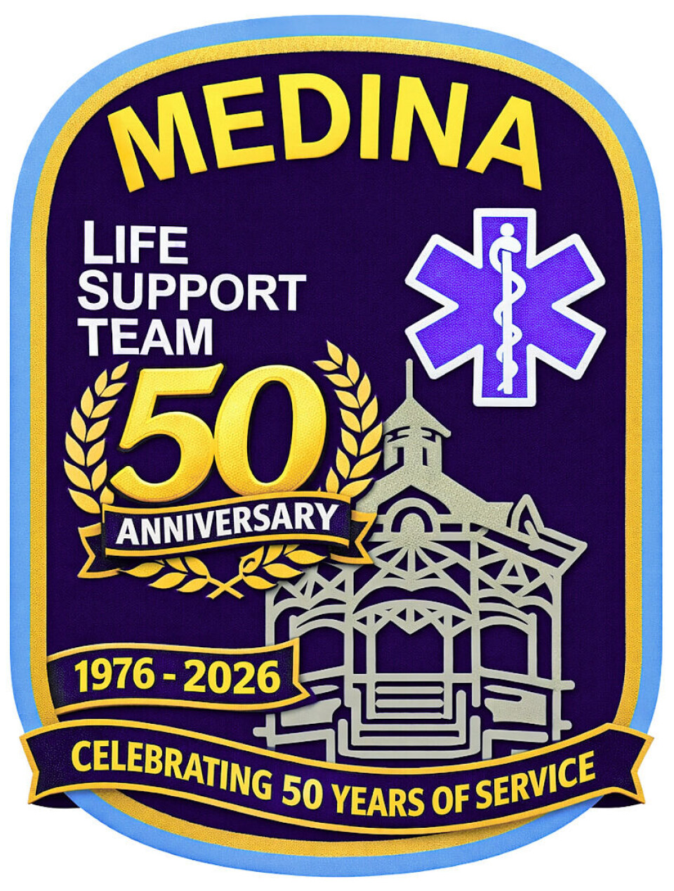 Medina LST 50th Logo